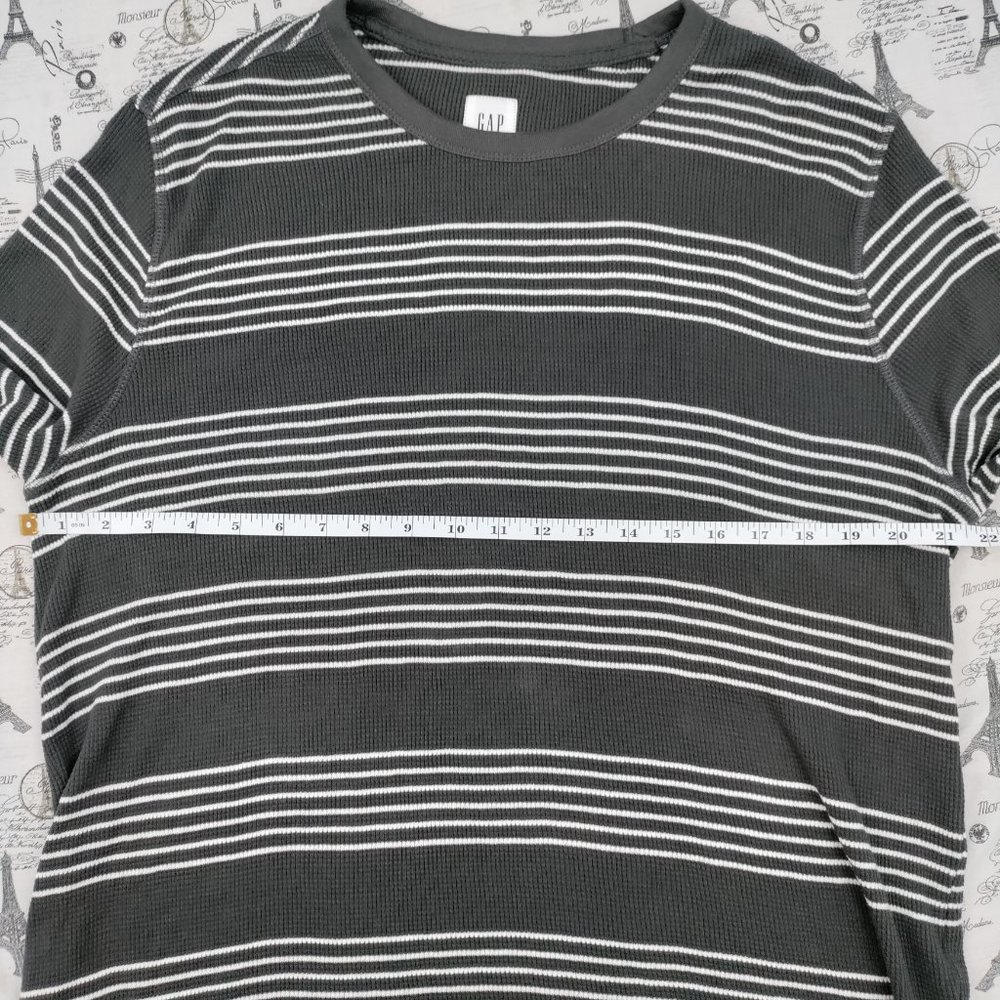 GAP Men Stripe Pattern Sweater Size L - Picture 5 of 6